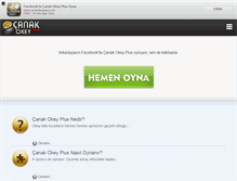 Tablet Screenshot of canakokeyplus.com